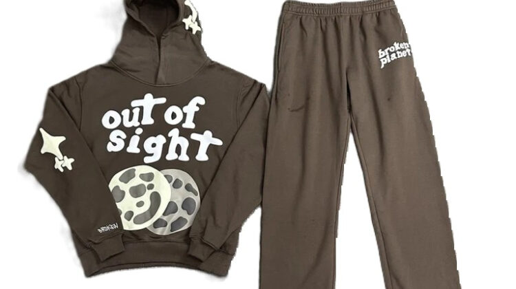 Broken Planet Out Of Sight Tracksuit Brown