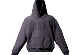 Yeezy Gap Engineered by Balenciaga Dove Shrunken Hoodie – Black