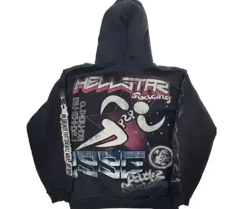 Hellstar Hoodie a cult favorite in streetwear represents a blend